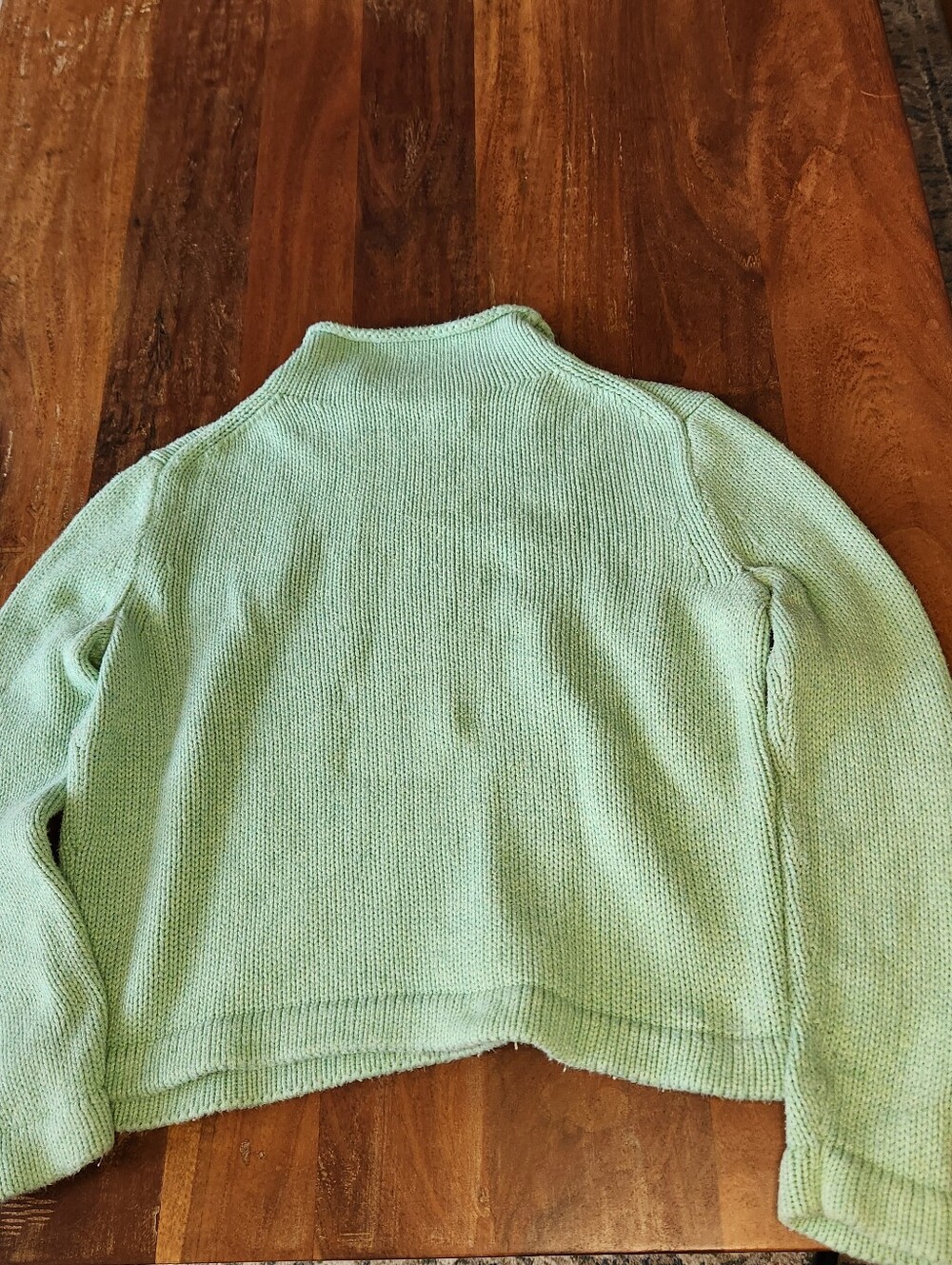 J. Crew Always Rollneck Cropped Sweater in Mint XS - Picture 8 of 11